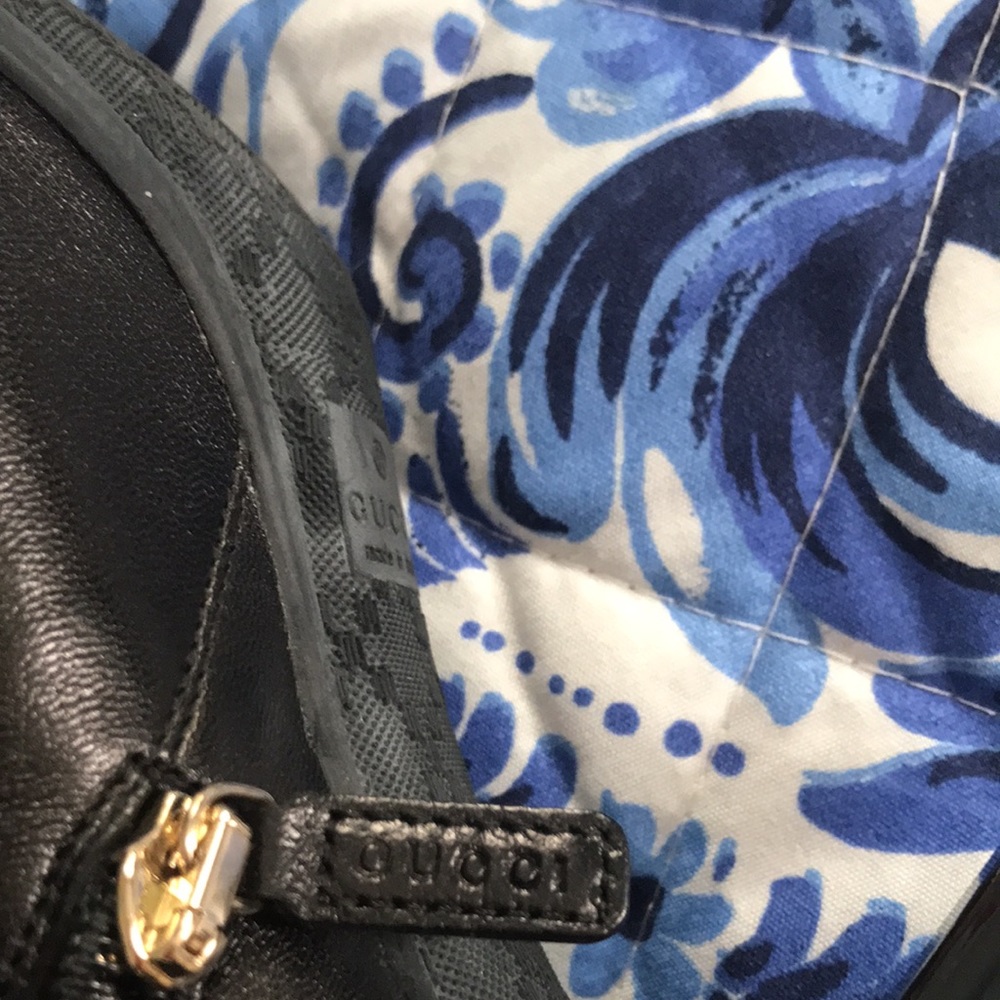 STUNNING Auth. Gucci Stivaletto Tessuto Ankleboots - Picture 10 of 10